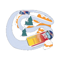 Fun Snow Sticker by Red Bull