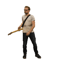 guitar Sticker by Julian Guttzeit