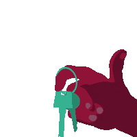 80's animation STICKER by Hi-Art