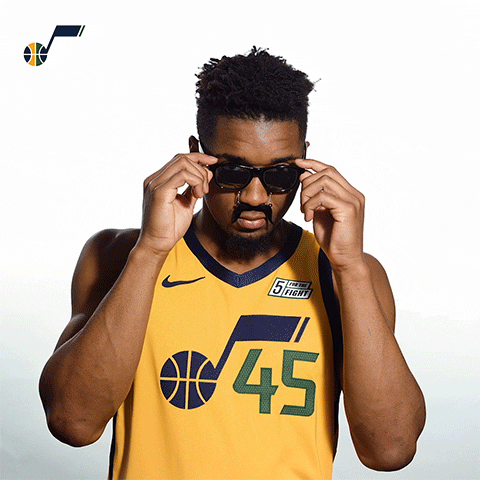 donovan mitchell GIF by Utah Jazz