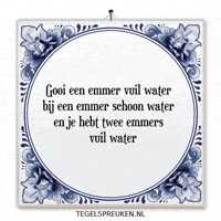 Water Wijsheid GIF by Tegelspreuken.nl