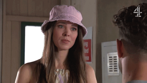 Scared Uh Oh GIF by Hollyoaks