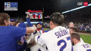 Celebrate Chicago Cubs GIF by MLB
