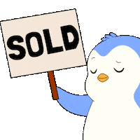 Lets Go Win Sticker by Pudgy Penguins