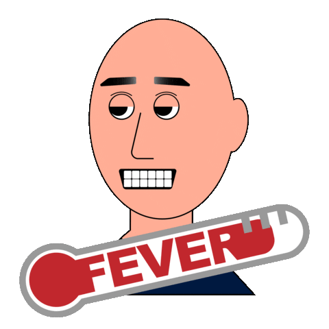 Sick Fever Sticker