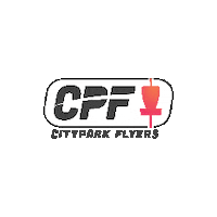 cityparkflyers frisbee disc golf discgolf cpf Sticker