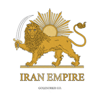 Persian Pahlavi Sticker by Golesorkh Co.