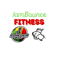 4evabody bounce boots rebound foreverbody Sticker
