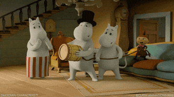 Little My Boom GIF by Moomin Official