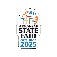 Sticker by Arkansas State Fair