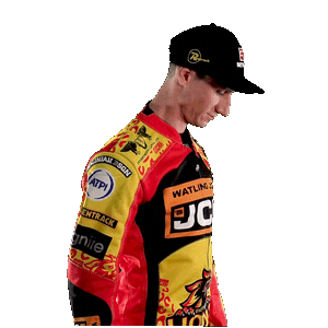 Max Fricke Sticker by Leicester Lions Speedway