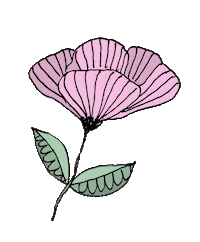 Flower Sticker