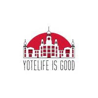 Old Main Usd Sticker by University of South Dakota