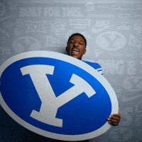 Byu Football Gocougs GIF by BYU Cougars