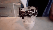 food porn milkshake GIF