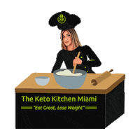 theketokitchenmiami miami keto 305 the keto kitchen miami Sticker