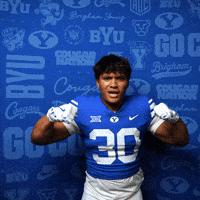 College Football Go Cougs GIF by BYU Cougars