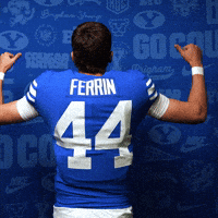 College Football Go Cougs GIF by BYU Cougars