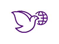 CatholicConnect bird christian catholic dove Sticker
