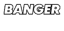 Banger Sticker by Le Bonbon