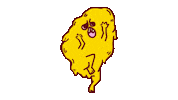 Monster Help Sticker