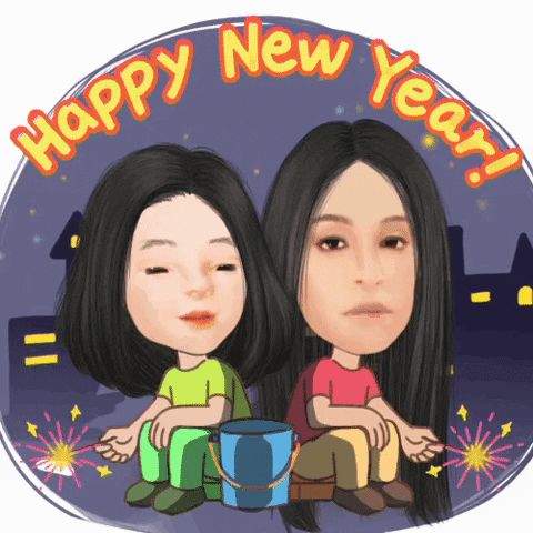 New Year Superwoman GIF