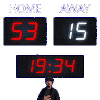 15 Away Sticker