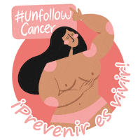 Cancer De Mama Sticker by SICUREZZA