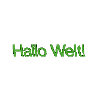 Grawewohnen hallo grawe grawewohnen hallo welt Sticker