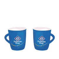 frieschevlag latte cappuccino koffie latte art Sticker