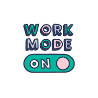 Work Working Sticker