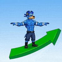 Flying Pump It GIF by SkyDog Social