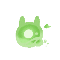 Leaf Moss Sticker