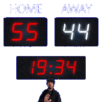 44 Away Sticker