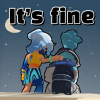 Its Fine Coda GIF by Party Icons