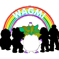 Send It To The Moon Sticker by Magic Eden