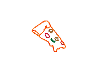 Hungry Nom Nom Sticker by Diane