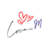 M Love Sticker