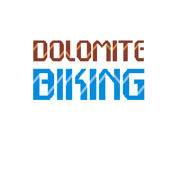 Dolomitebiking mtb biking dolomites dolomiti Sticker