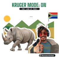 South Africa Wow Sticker by TEAM AF