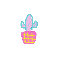 raysakania cute plant cactus raysakania Sticker