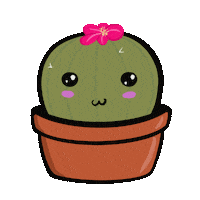 LouVan adorable plant lovely cactus Sticker