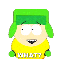 Kyle Broflovski What Sticker by South Park