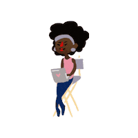 Working Women In Film Sticker by the Light Leaks