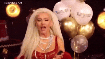 Shakira says today everybody's celebrating you. Ha