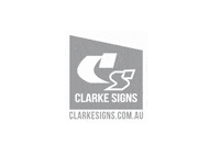 Signage Sticker by Clarke Signs