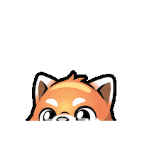 Red Panda Sticker by Valley Zoo Development Society