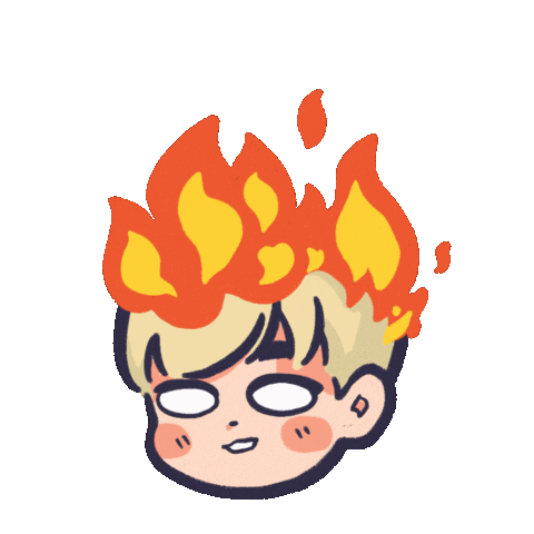 Angry 頭 Sticker