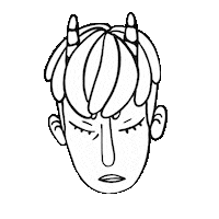 Sad Cry Sticker by Audrey M. A. Delay