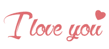 愛你 I Love You Sticker